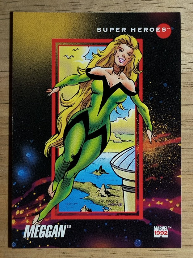 1992 Impel Marvel Universe III #47 Meggan