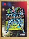 1992 Impel Marvel Universe III #50 Cable