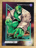 1992 Impel Marvel Universe III #101 Abomination