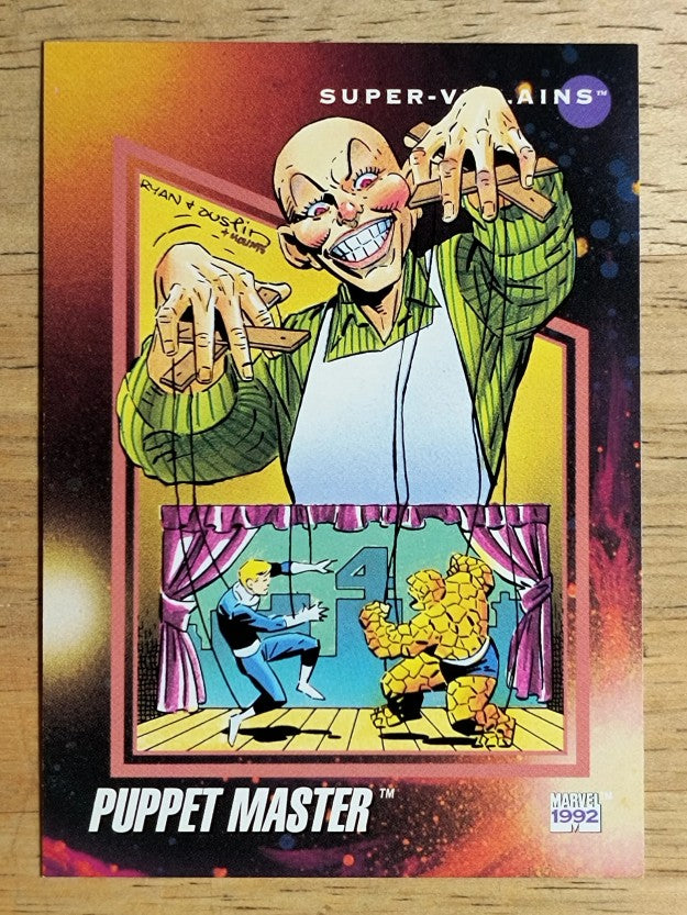 1992 Impel Marvel Universe III #107 Puppet Master