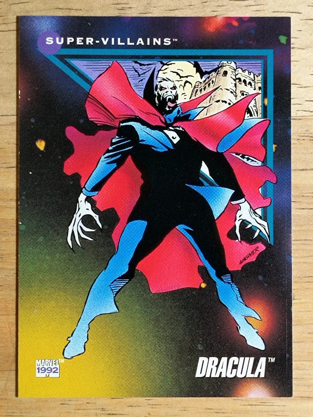 1992 Impel Marvel Universe III #115 Dracula