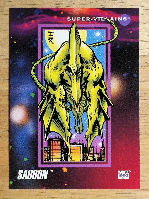 1992 Impel Marvel Universe III #116 Sauron