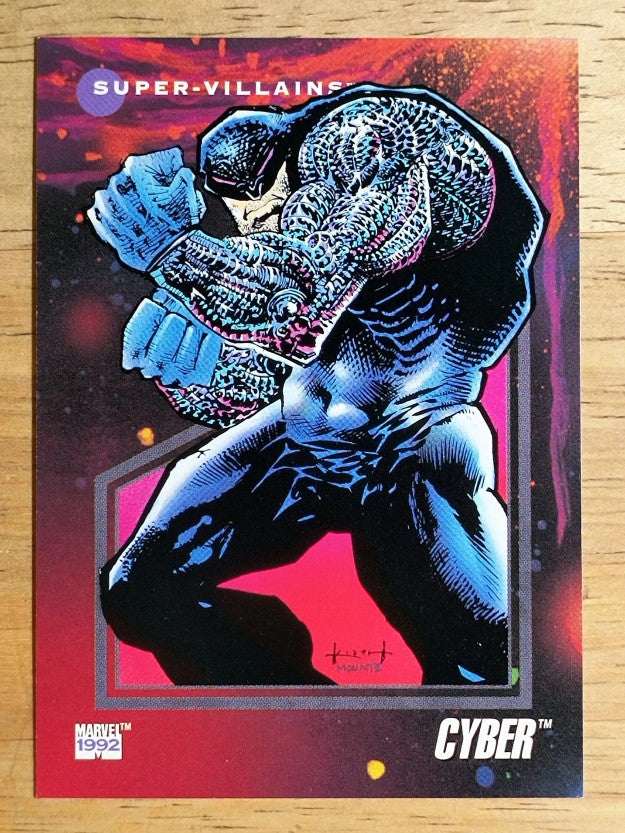 1992 Impel Marvel Universe III #117 Cyber