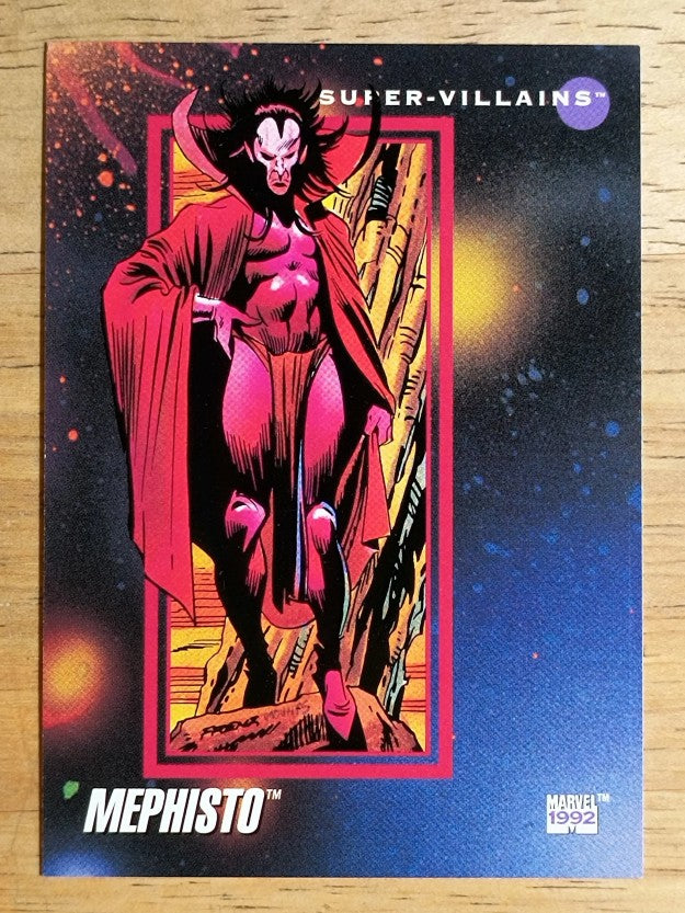 1992 Impel Marvel Universe III #118 Mephisto