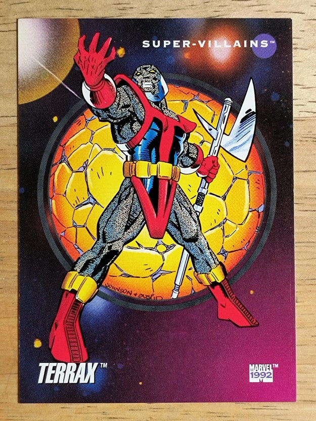 1992 Impel Marvel Universe III #134 Terrax