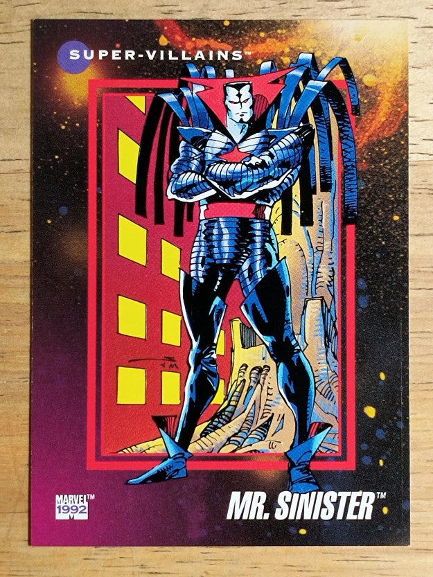 1992 Impel Marvel Universe III #135 Mr. Sinister