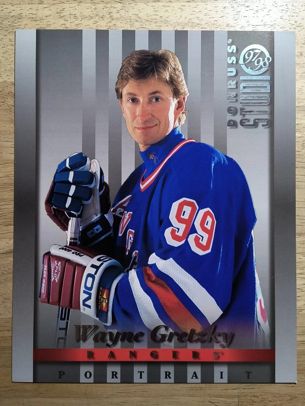 1997-98 Studio Portraits 8x10 #1 Wayne Gretzky