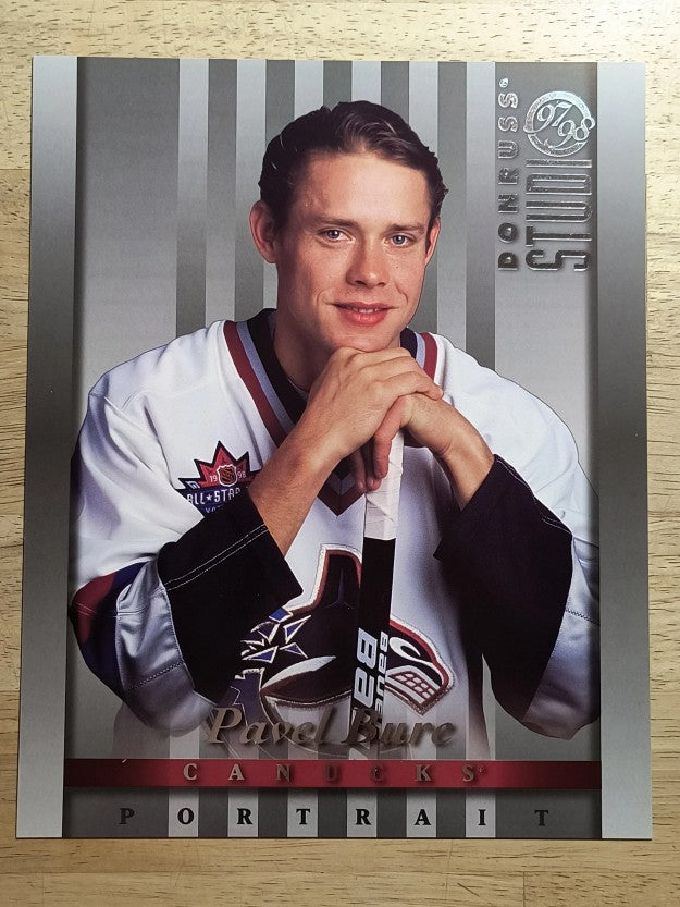 1997-98 Studio Portraits 8x10 #14 Pavel Bure