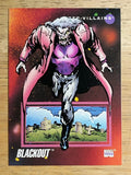 1992 Impel Marvel Universe III #140 Blackout