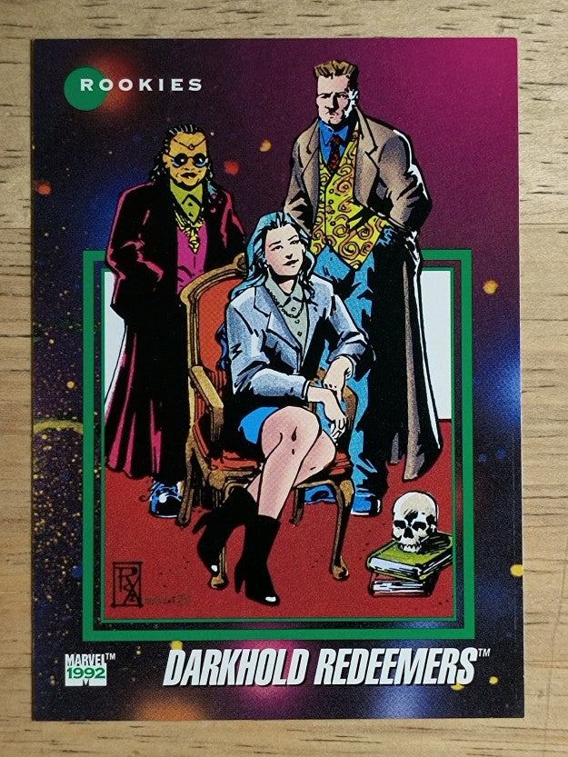 1992 Impel Marvel Universe III #144 Darkhold Redeemers