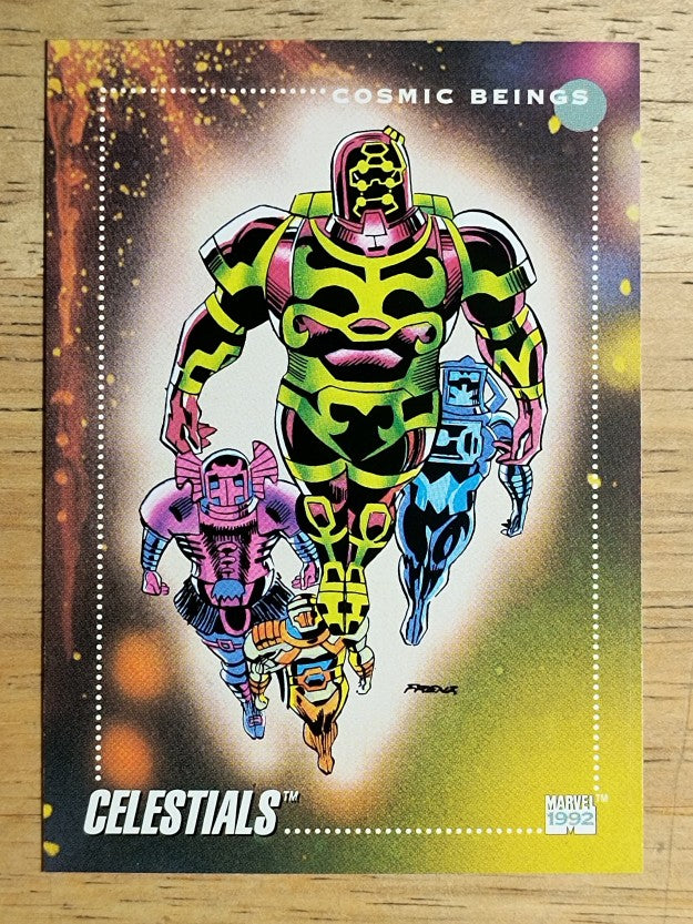1992 Impel Marvel Universe III #156 Celestials