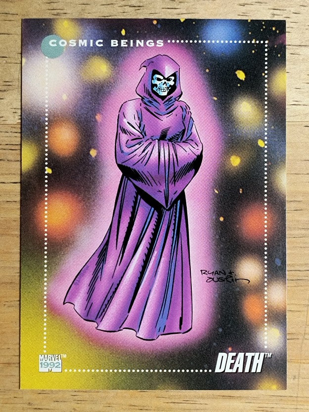 1992 Impel Marvel Universe III #157 Death