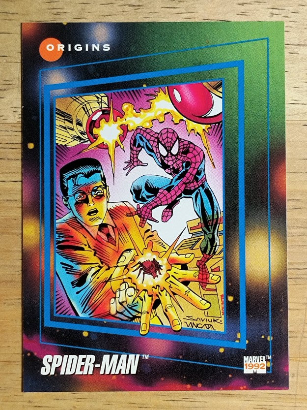 1992 Impel Marvel Universe III #162 Spider-Man