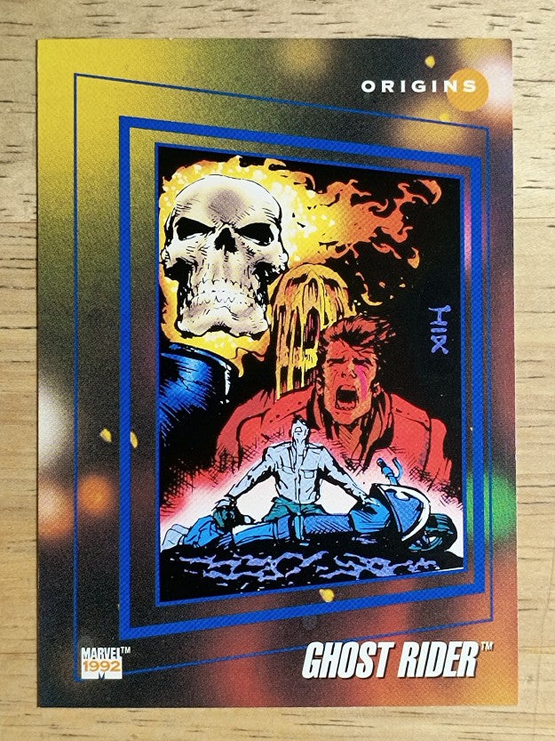 1992 Impel Marvel Universe III #167 Ghost Rider