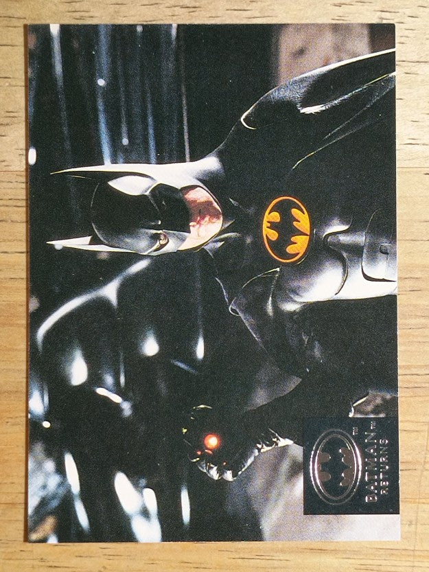 1992 O-Pee-Chee Batman Returns Stadium Club Inserts #G Why is Batman a popular