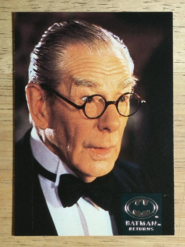 1992 Stadium Club Batman Returns #7 Alfred Pennyworth