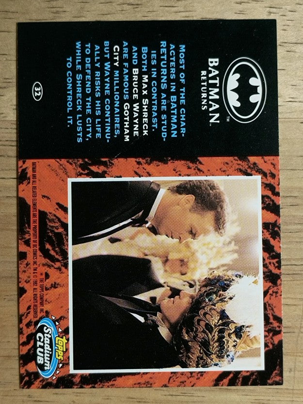 1992 Stadium Club Batman Returns #32 Most of the characters