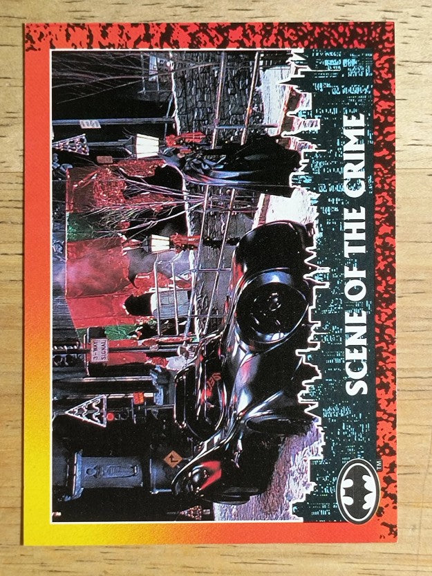 1992 Topps Batman Returns #20 Scene of the Crime