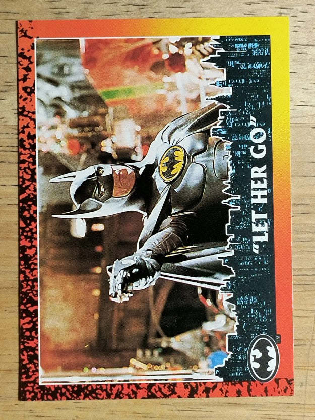 1992 Topps Batman Returns #22 Let Her Go