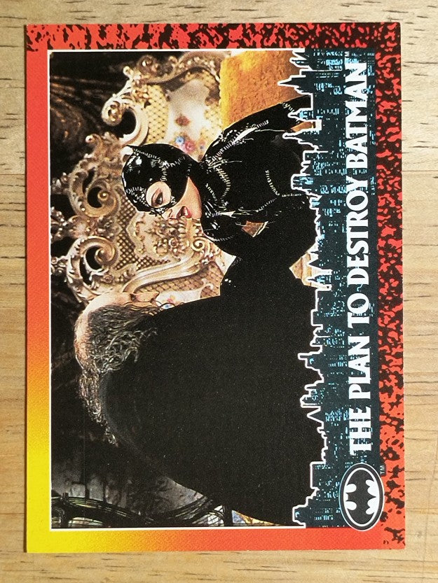 1992 Topps Batman Returns #47 The Plan to Destroy Batman