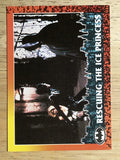 1992 Topps Batman Returns #49 Rescuing the Ice Princess