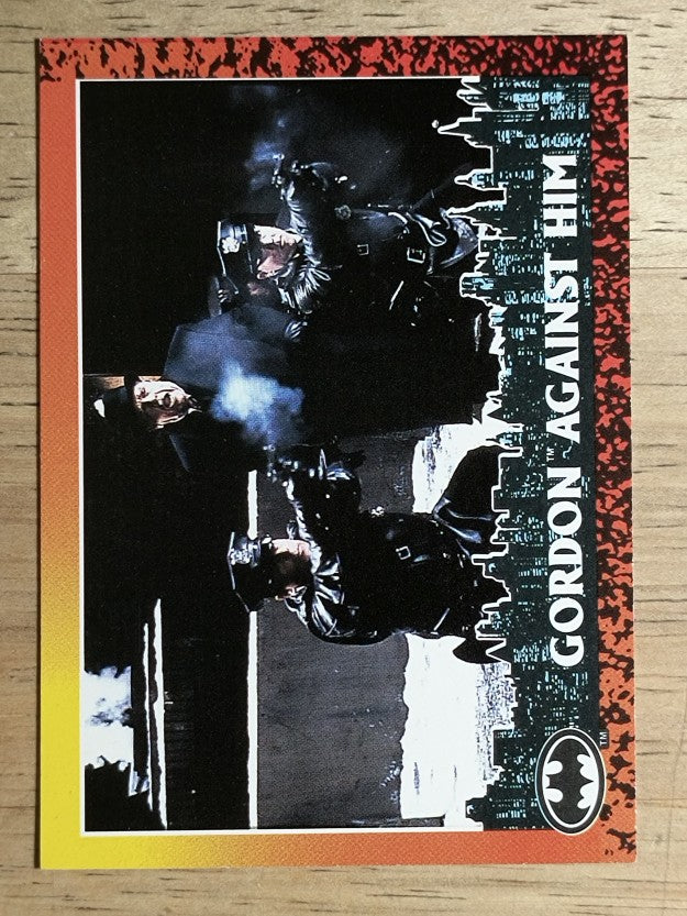 1992 Topps Batman Returns #56 Gordon Against Him