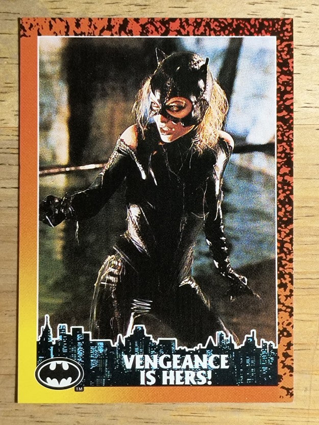 1992 Topps Batman Returns #82 Vengeance Is Hers