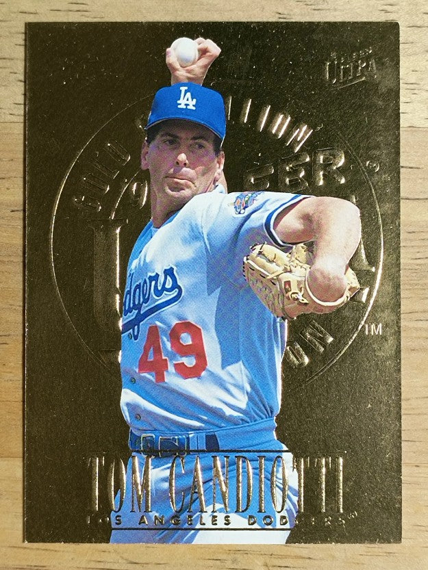 1996 Ultra Gold Medallion #493 Tom Candiotti