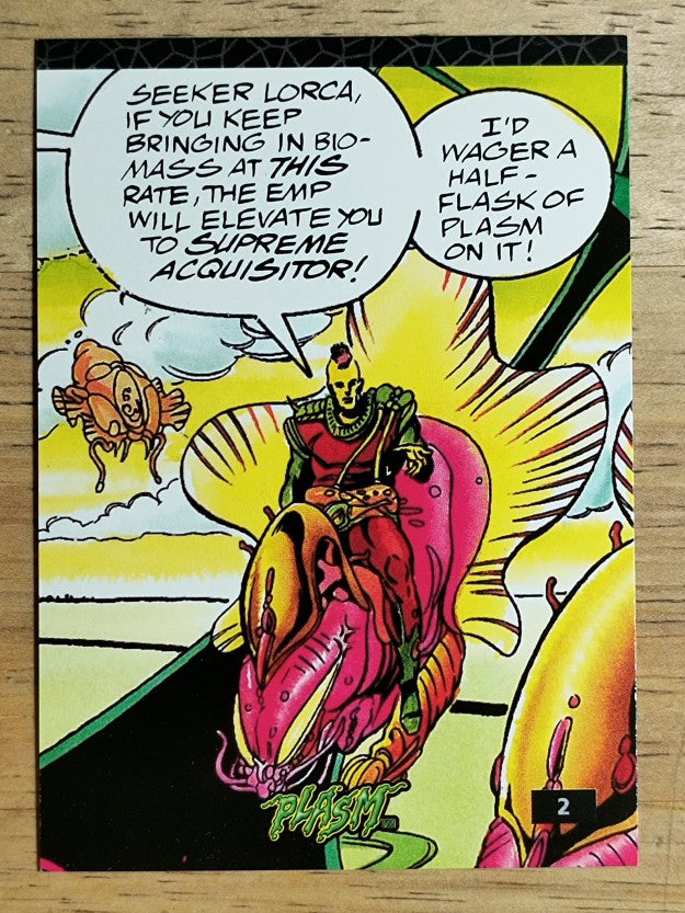 1993 The River Group Plasm Zero #2 Seeker Lorca