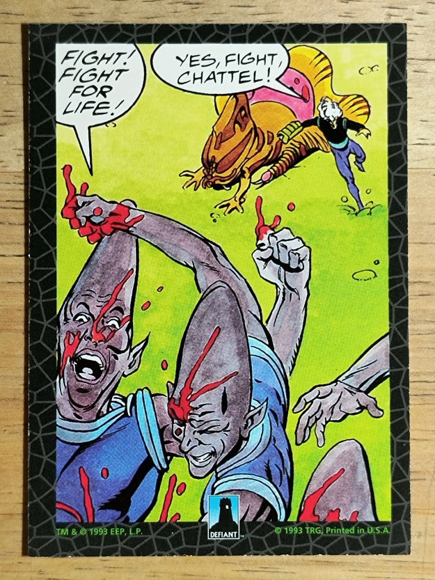 1993 The River Group Plasm Zero #9 Lettered by Kenny Lopez