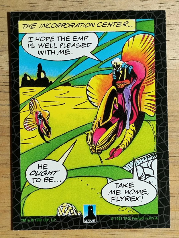 1993 The River Group Plasm Zero #12 Back away, or I'll kill this one!