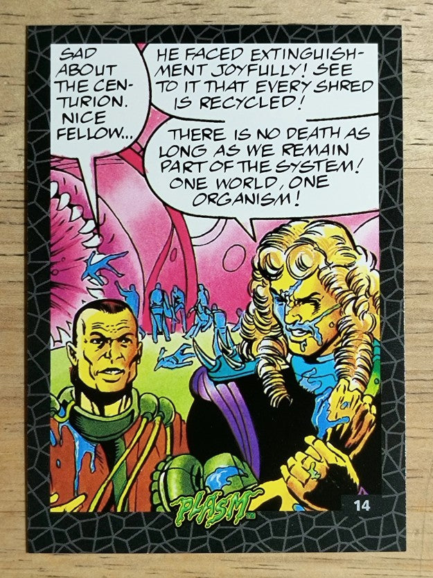 1993 The River Group Plasm Zero #14 Sad about the Centurion