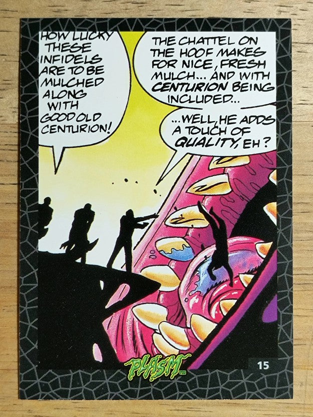 1993 The River Group Plasm Zero #15 How lucky these infidels are