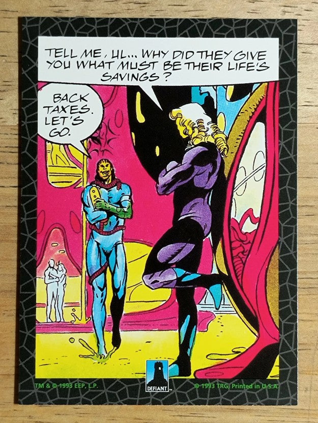 1993 The River Group Plasm Zero #16 What's this batch of plasm