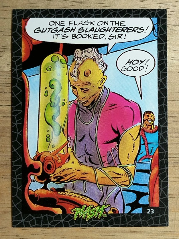 1993 The River Group Plasm Zero #23 One flask on the Gutgash Slaughterers!