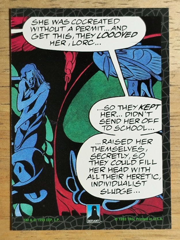 1993 The River Group Plasm Zero #28 Here's the play!