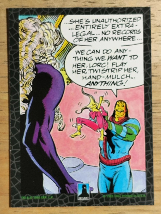 1993 The River Group Plasm Zero #32 Yes, I doubled the bet, and no, I can't