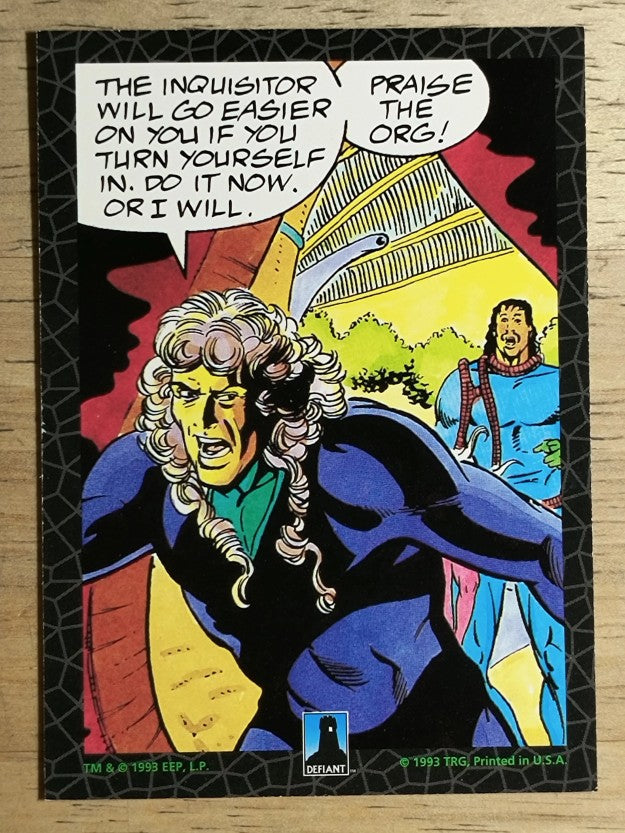 1993 The River Group Plasm Zero #34 Next time I'll let them chop you!