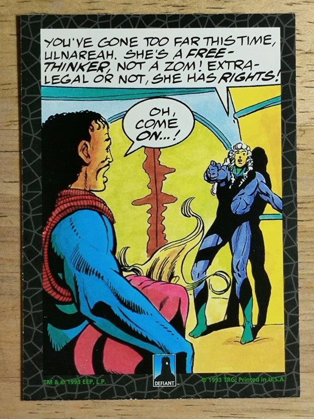1993 The River Group Plasm Zero #35 Can you imagine if the Emp saw me hoppin