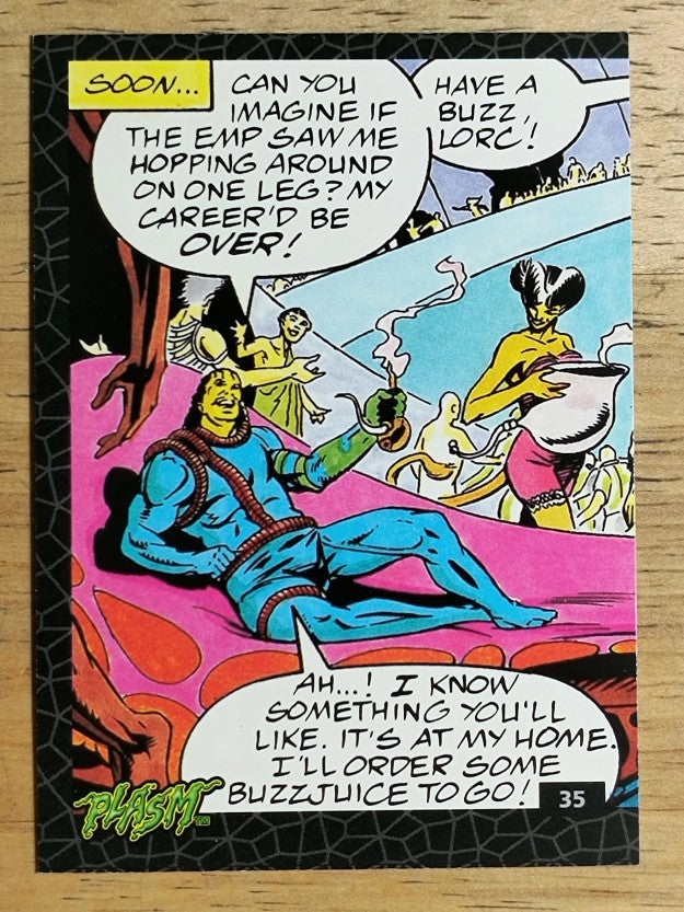1993 The River Group Plasm Zero #35 Can you imagine if the Emp saw me hoppin