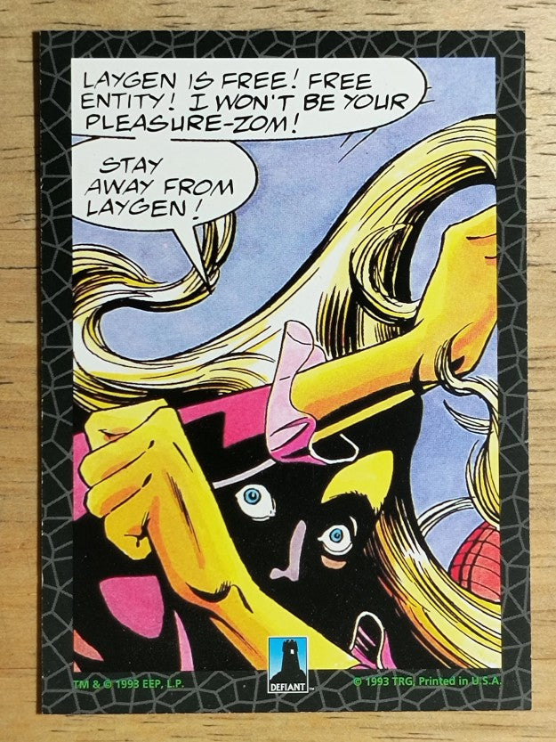 1993 The River Group Plasm Zero #36 No, thanks. That stuff muddles you