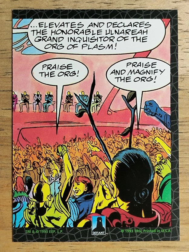 1993 The River Group Plasm Zero #43 Compulsor, what's going on in there?
