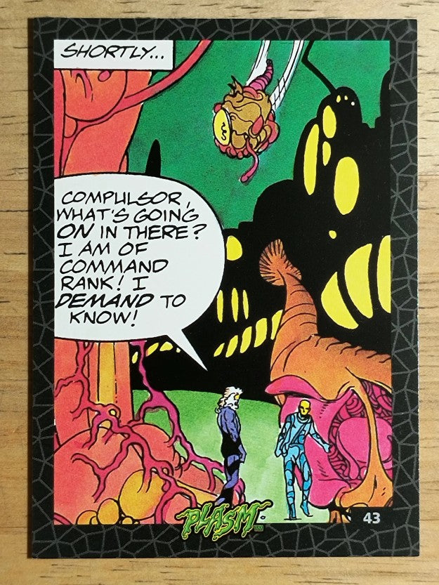 1993 The River Group Plasm Zero #43 Compulsor, what's going on in there?