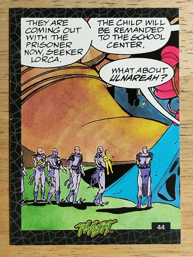 1993 The River Group Plasm Zero #44 They are coming out with the prisoner