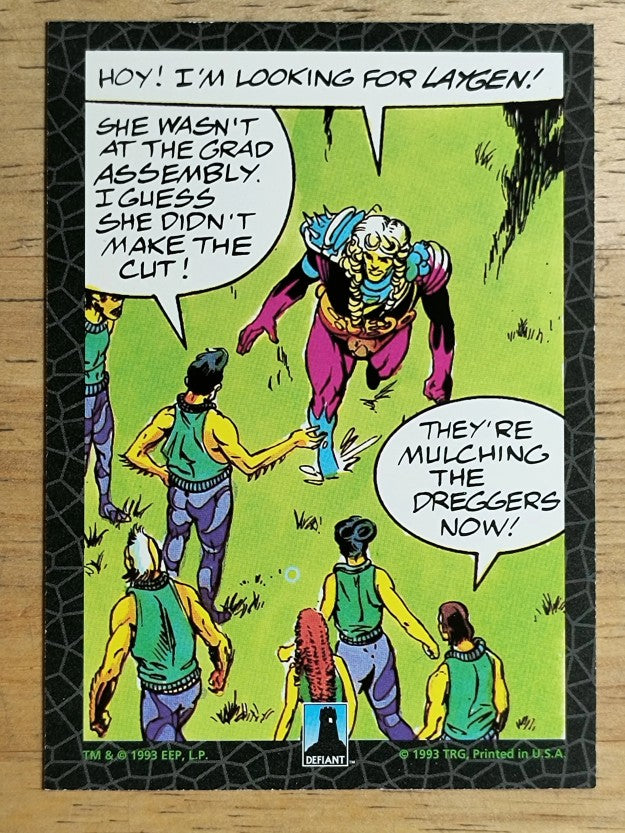 1993 The River Group Plasm Zero #46 Praise the Org, indeed.