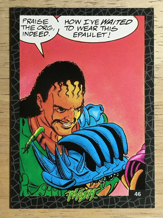 1993 The River Group Plasm Zero #46 Praise the Org, indeed.