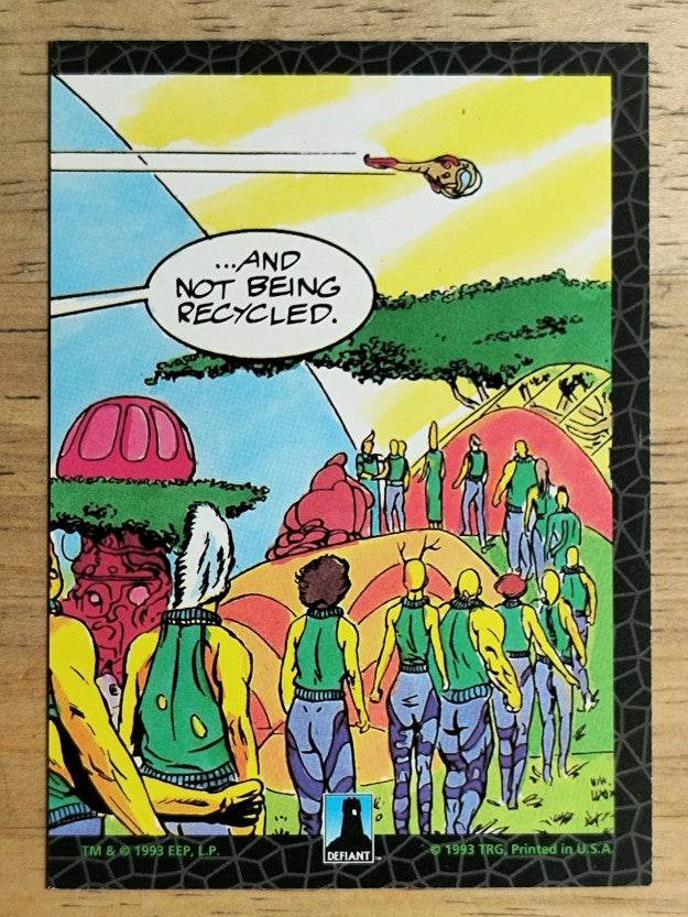 1993 The River Group Plasm Zero #47 Hoy! Let's celebrate!