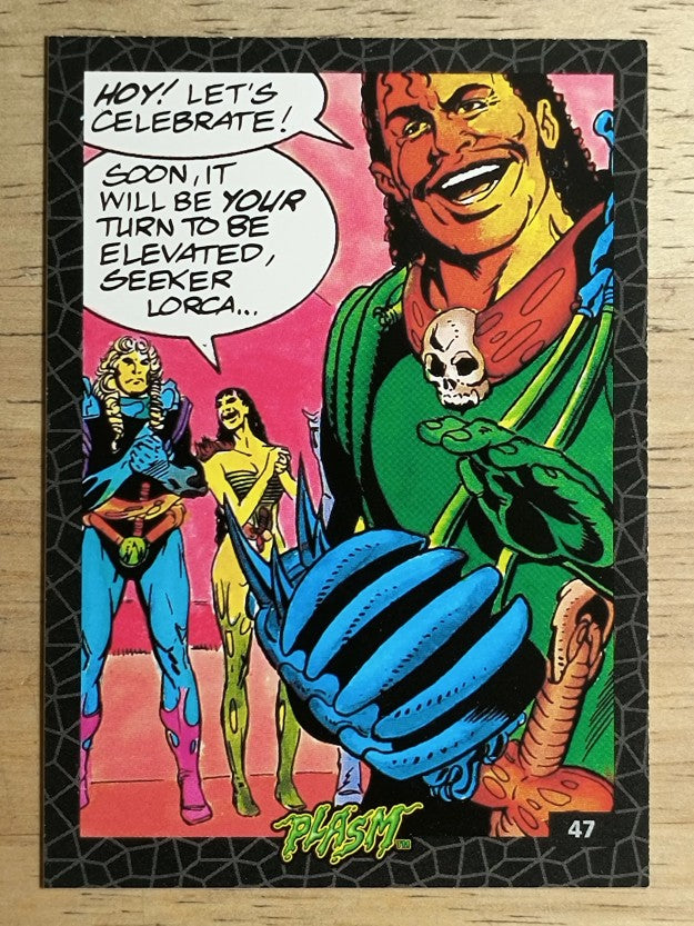 1993 The River Group Plasm Zero #47 Hoy! Let's celebrate!