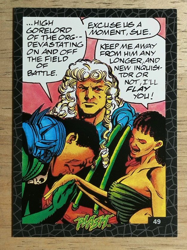 1993 The River Group Plasm Zero #49 High Gorelord of the Org