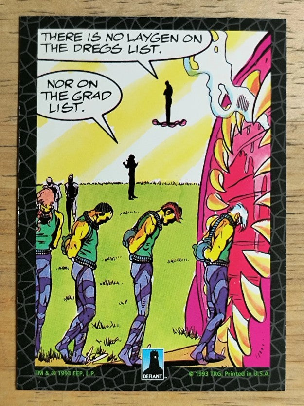 1993 The River Group Plasm Zero #50 Yes?